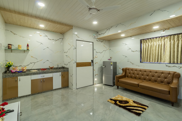 2 Bedroom Apartment Interiors at Casa Majestic Resort Panchgani Aster Room
