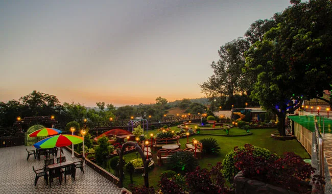 Best Hotel Resort Garden in Panchgani at Casa Majestic Resort, Panchgani